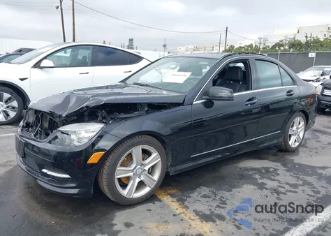 2011 Mercedes-Benz C 300 Luxury/Sport from USA, damaged, VIN WDDGF5EB2BA461093